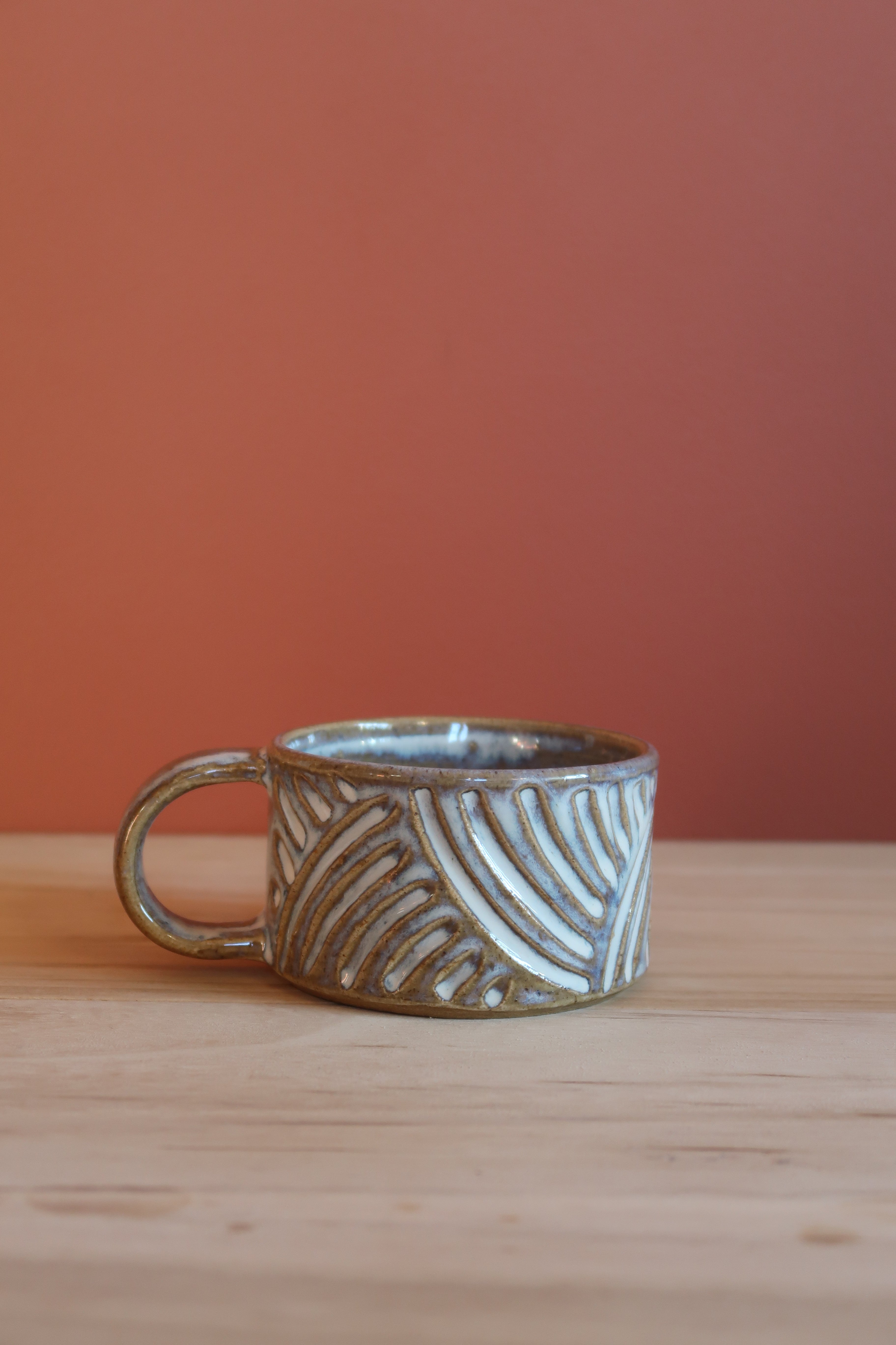 Morgendug, kop med hank